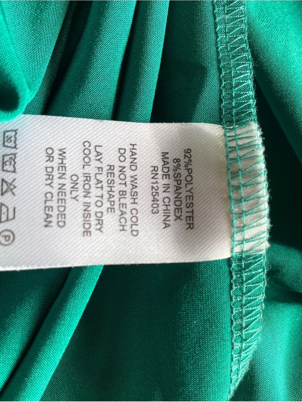 Celebrations by Sydney’s Closet Knot Front Green Dress XL -1X - Picture 4 of 11